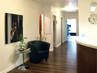 Eingangsbereich der Praxis